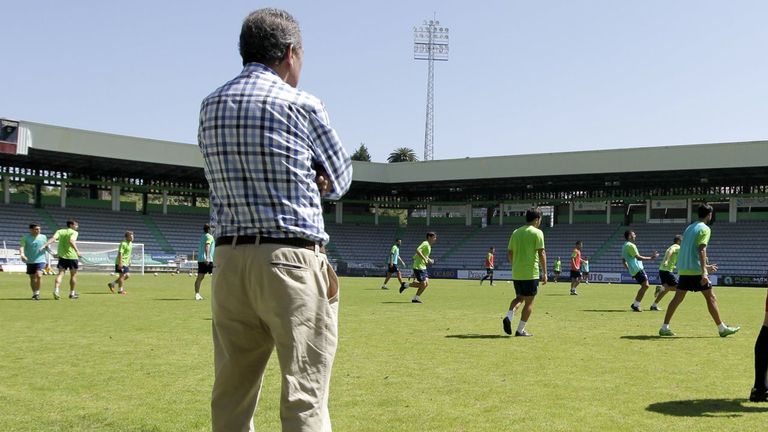 El estadio Isidro Silveira, en dique seco