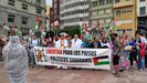 Manifestación de la Asociación Asturiana de Amigos del Pueblo Saharaui