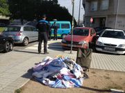 Parte de la mercanc�a incautada en la Sardi�eira