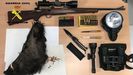 La cabeza de jabalí, y otros efectos, incautados por la Guardia Civil