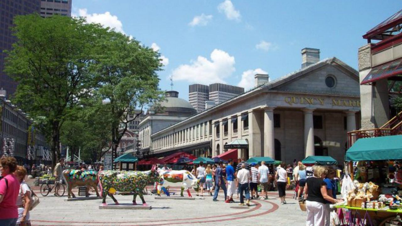 Quincy Market e Faneuil Hall