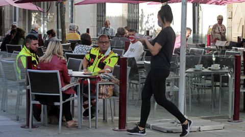 Tras el rastreo de contagiados de la semana pasada en el sector de la hostelera, la mayor parte de los bares y restaurantes de Monforte estn ya abiertos de nuevo