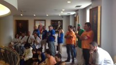 Interrupci�n del pleno de la Diputaci�n de A Coru�a