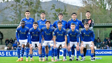 Once inicial del Real Oviedo Vetusta ante el UD S�mano
