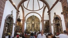 Interior de la iglesia de San Miguel Montefurado, en Quiroga, una de las que podrán visitarse en este programa