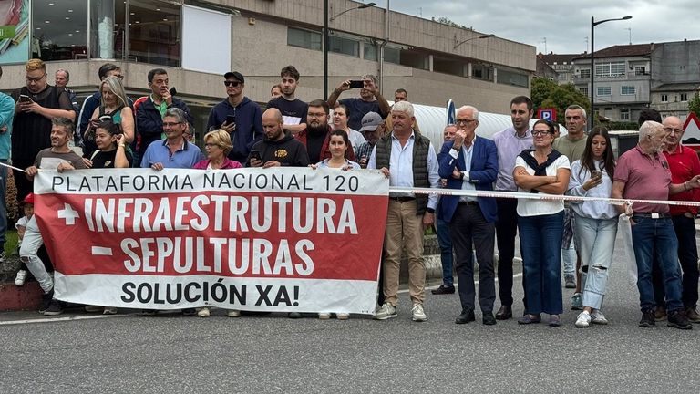 El Gobierno mejorará la seguridad en la N-120 en Ponteareas