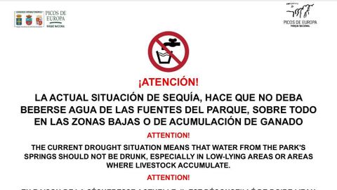 Comunicado sobre el estado de las Aguas en los Picos de Europa