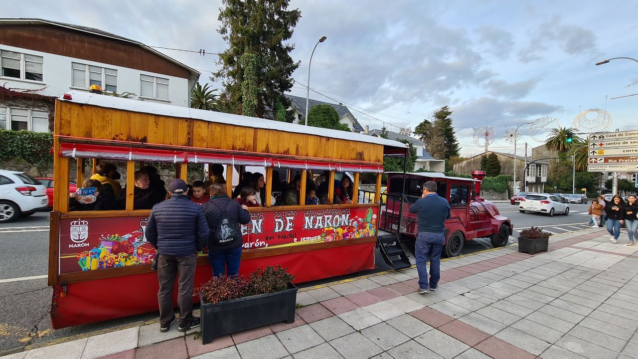 LBUM: Lugo compite con Vigo esta Navidad.La carpa est ubicada en la plaza de Armas