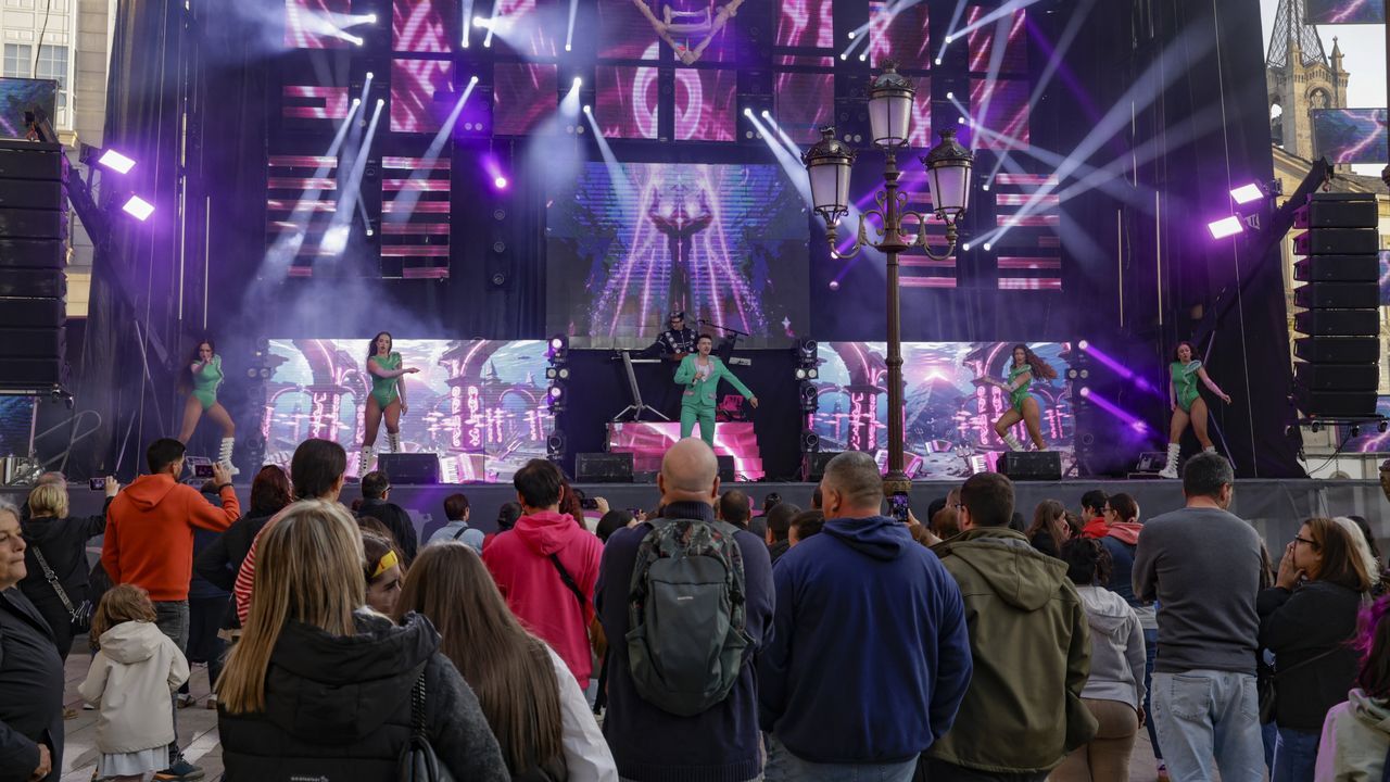 Ambiente callejero en el San Froil�n 2026