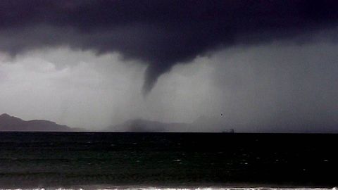 Tornado en las islas Ces.Tornado en las islas Ces