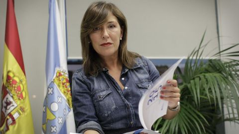 Beatriz Mato, conselleira de  Medio Ambiente e Ordenacin do Territorio