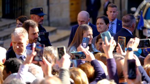 La Princesa Leonor recibe el ttulo de Alcaldesa Honoraria de Oviedo y la Medalla de Asturias