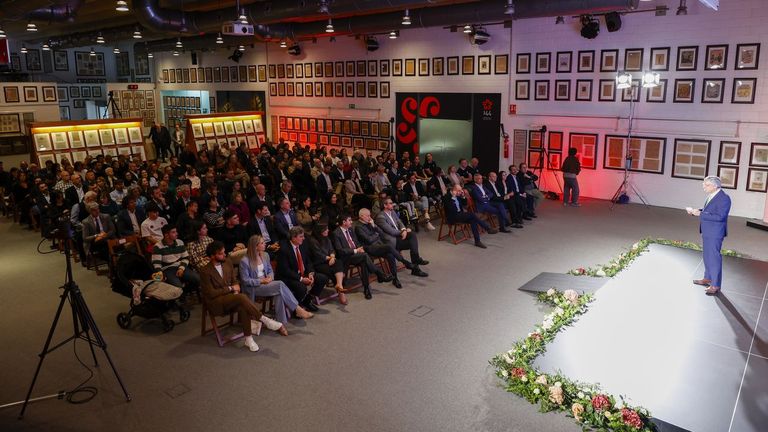 Orgullo de deportistas en la catedral del periodismo gallego