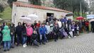Participantes en la visita a las excavaciones arqueolgicas de Monterrei