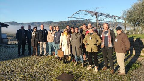 Visita de expertos a bodegas y vias de la denominacin de origen