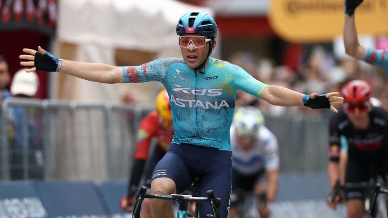 Thomas Silva, el éxito en el Giro del superviviente charrúa