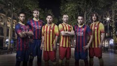 Nueva equipación del Barça para la temporada 2013-14