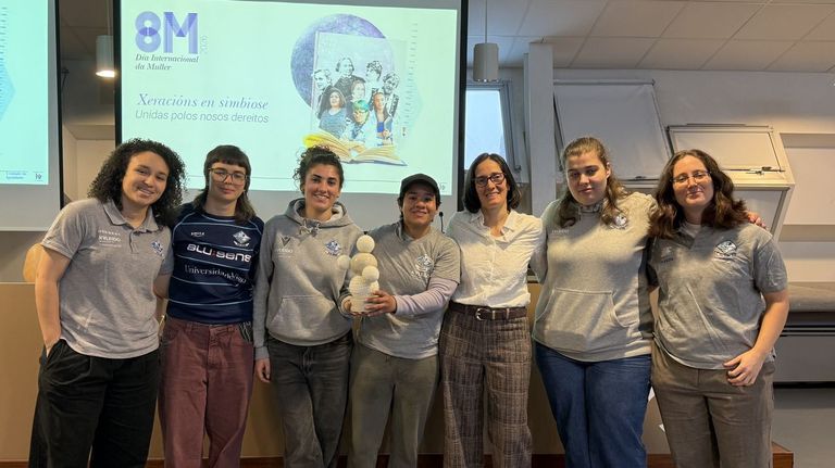 La Universidad premia el compromiso del Vigo Rugby con la igualdad