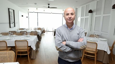 Emprendedor por partida doble. Luis Rodrguez Facal inaugur hace seis meses el restaurante Arnados y en la prxima primavera abrir un complejo con cinco apartamentos tursticos