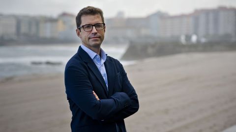 Andrés Lacasa, gerente de la Orquesta Sinfónica de Galicia.
