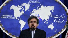 El ministro del Exterior iran, Bahram Ghasemi