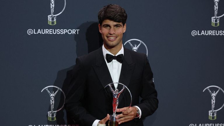 Carlos Alcaraz gana el premio Laureus a mejor deportista masculino del 2025
