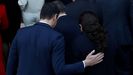 Pedro Sánchez, Pablo Iglesias y el resto del Gobierno entran a la Moncloa tras la foto de familia