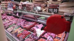 VVista de los precios en el mercado de El Fontn de Oviedo 