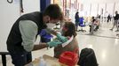El «vacunódromo» de FIMO abre esta semana solo en horario de mañana, salvo el viernes por la tarde, cuando se continuará con la campaña de segundas dosis para los niños