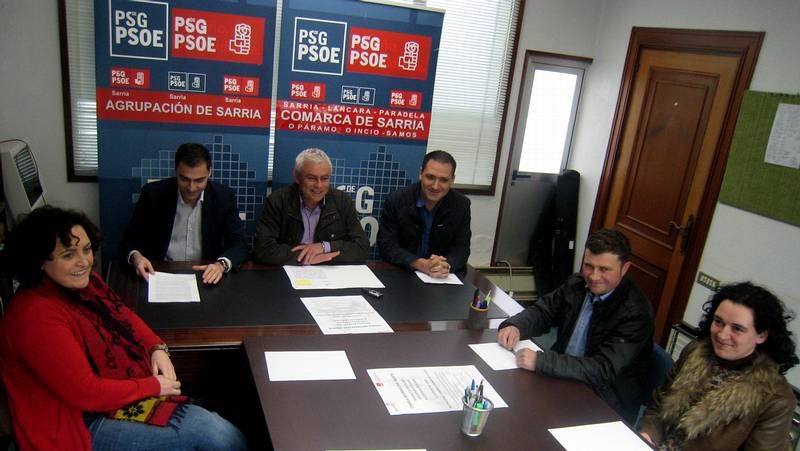 El PSOE explic� en Sarria la pol�tica del gobierno en las ayudas de Pol�tica Agraria Com�n
