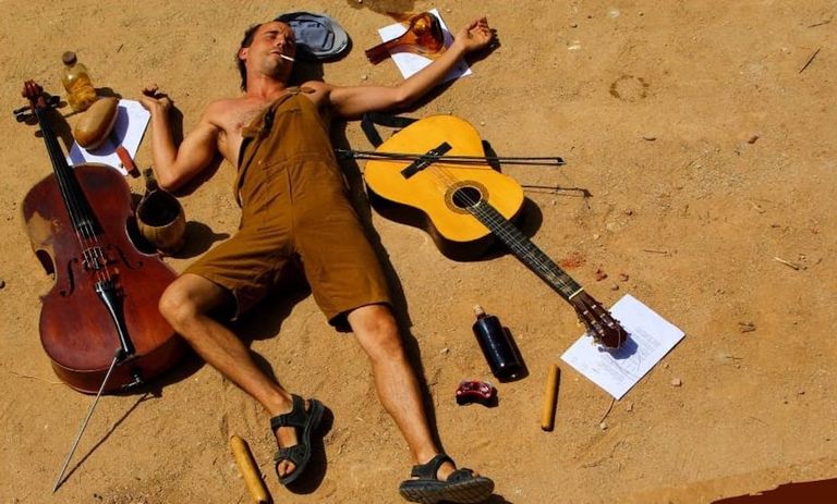 Hombre orquesta en Mos
