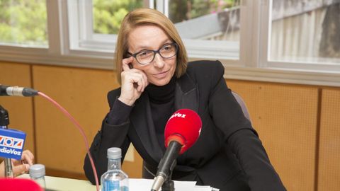 La portavoz del PSOE larachs, Palomi Rodriguez