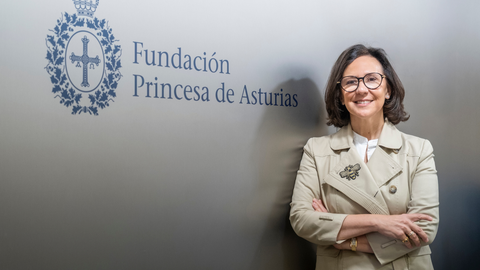 La directora de la Fundaci�n Princesa de Asturias, Teresa Sanjurjo