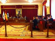 Pleno en el Concello de Ferrol para aprobar los presupuestos del 2013.
