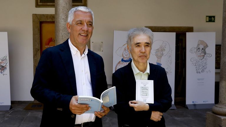 Castelao fala en xaponés: Takekazu Asaka traduce a súa obra