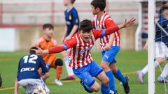 Derbi asturiano en la cantera de Mareo