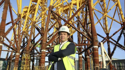 Manuel Bermdez de Castro, director de Diversificacin de Navantia en la ra de Ferrol