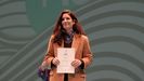 María Álvarez, galardonada con el Premio a la Mejor Dirección en la 59 edición del FICX