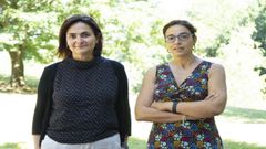 Las investigadoras Dolores Cortina y Beatriz Fernndez