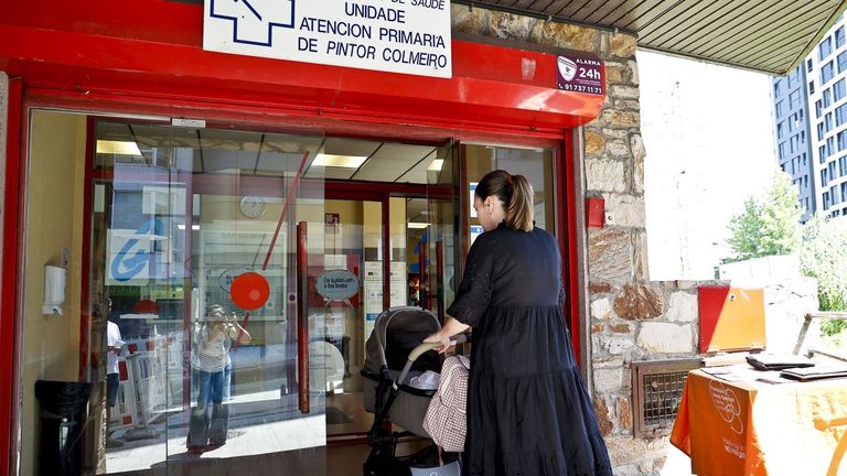 Los centros de salud de Colmeiro y Coia se quedan sin pediatría