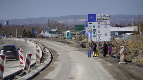 Frontera entre Ucrania y Polonia