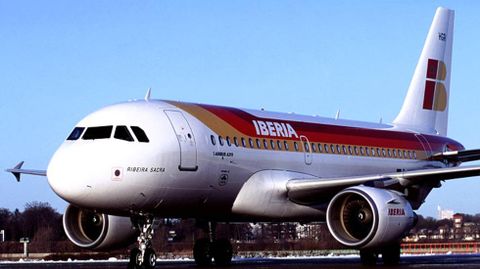 Un Airbus A319 como este. El avin alcanzado por el rayo tiene capacidad para 124 personas y empez a ser construido en 1995