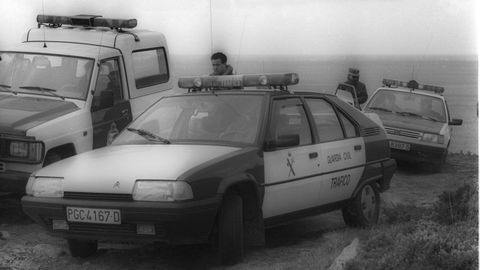 Imagen de archivo de la Guardia Civil tomada en 1993 en el entorno de Camarias