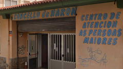 Imagen del centro de mayores de Nar&oacute;n.