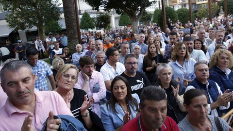 Concentración de apoyo a la flota ante el veto a 87 zonas de pesca de fondo EN RIBEIRA