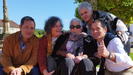 De izquierda a derecha,Florencio, Mari Carmen, su madre Encarnacin, Ana y Santos.