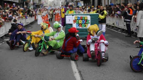 Desfile de entroido en Xinzo de Limia