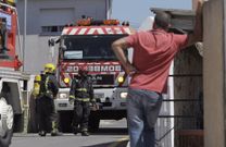 El incendio moviliz� a los bomberos de Arteixo 