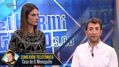 La cara de Alessandra Ambrosio ante la broma de Pablo Motos a El Monagillo