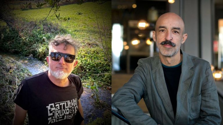 Carlos Amado e Jesús Carrasco presentan os seus novos libros en Bueu e Pontevedra